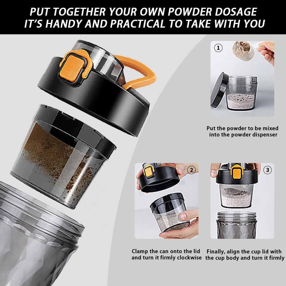 Electric Protein Shaker Bottle