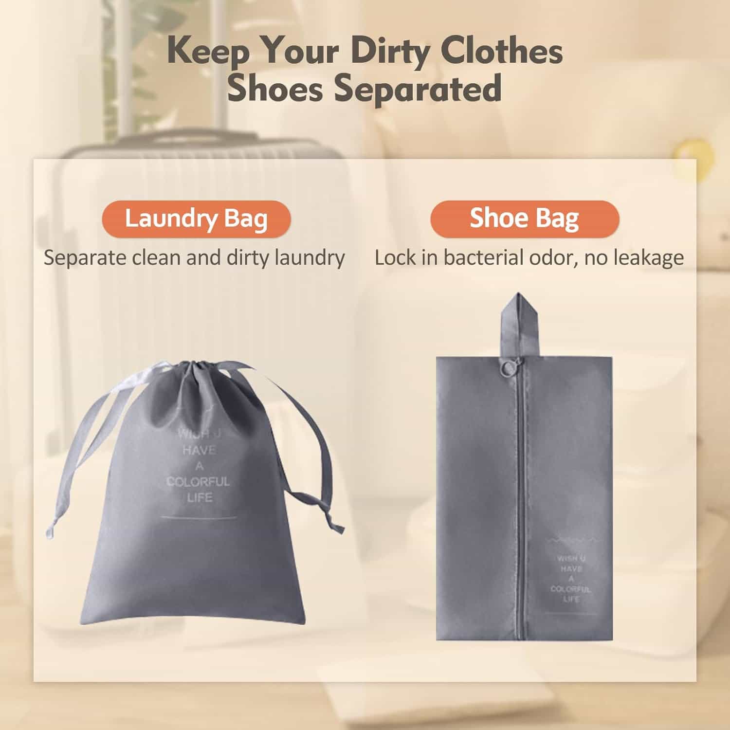 7 Set Packing Cubes for Travel - Makfoul