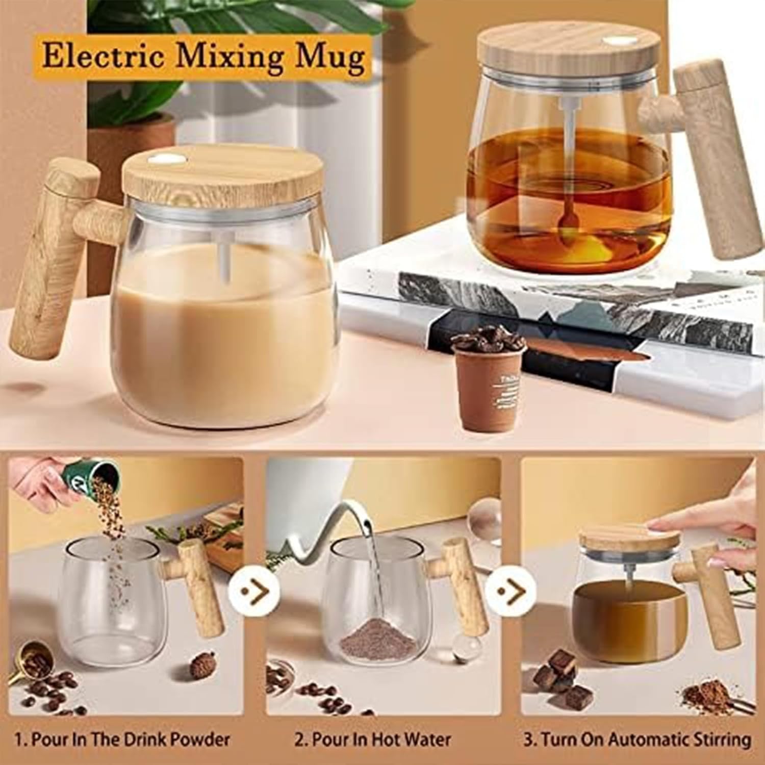 Electric Mixing Mug