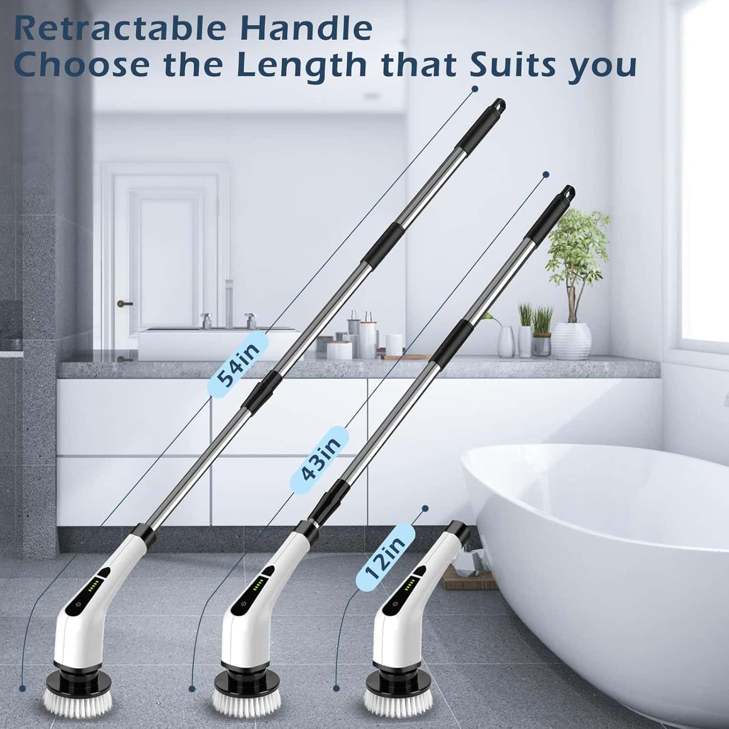 8 in 1 multifunctional cleaning brush