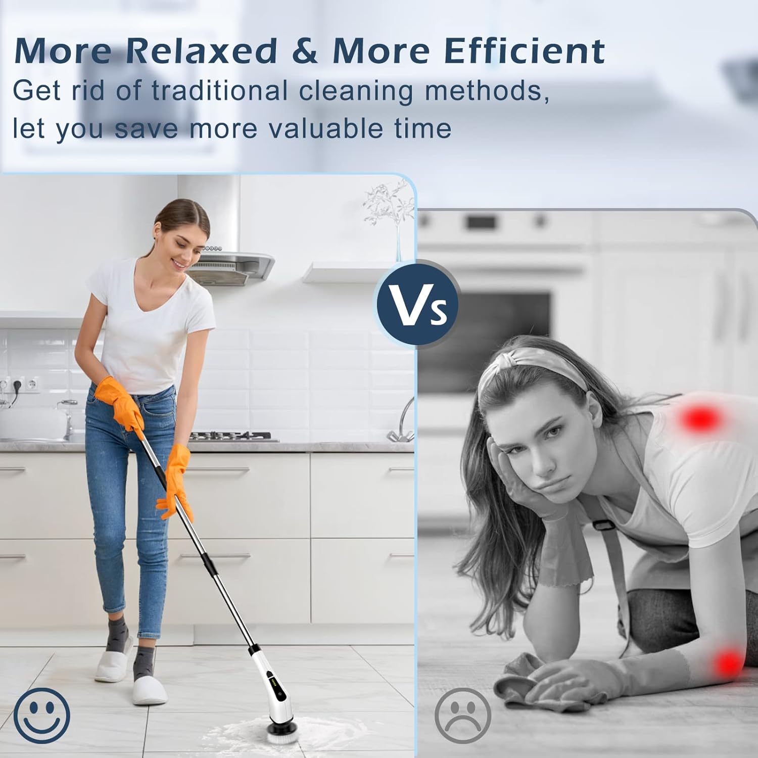 8 in 1 multifunctional cleaning brush