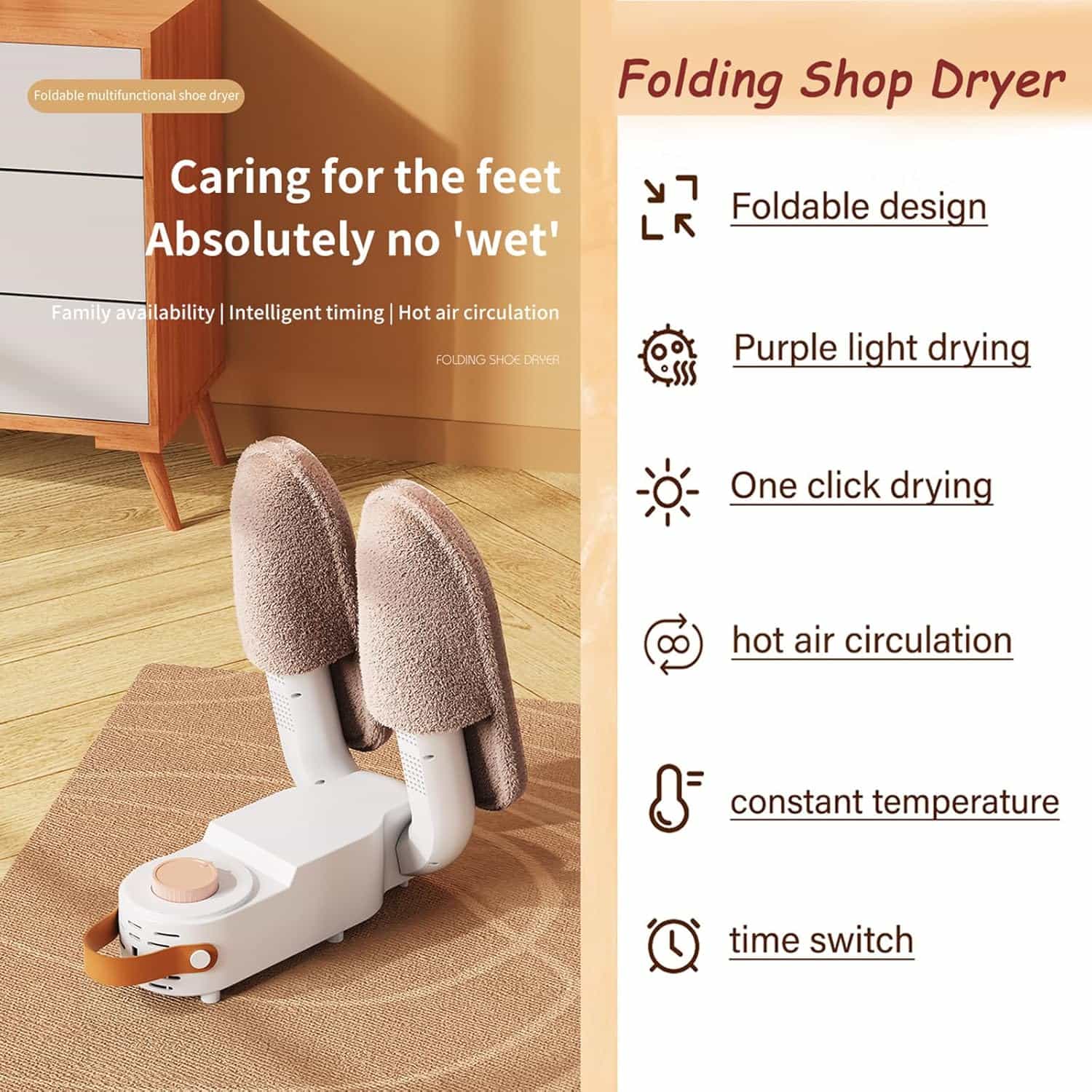 Gloves & shoe dryer