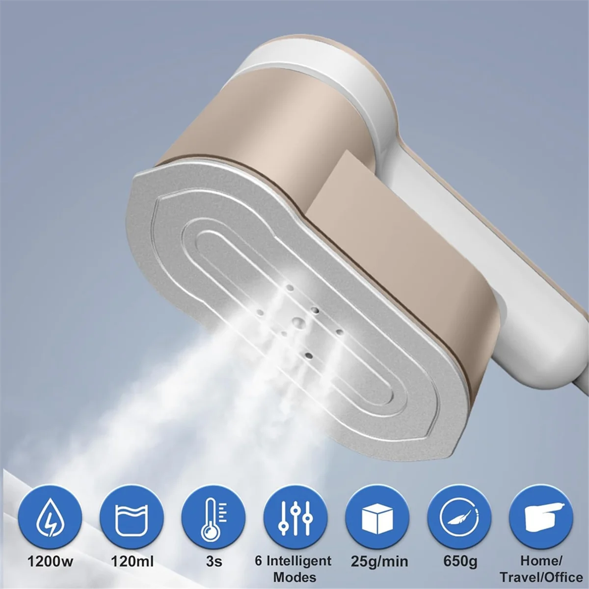 Mini Travel Iron with Steam Function