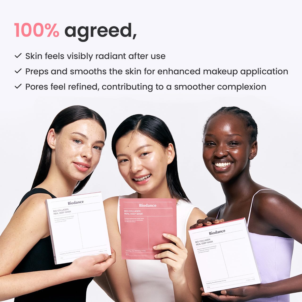 BIODANCE Bio - Collagen Real Deep Mask ( 4 pcs ) - Makfoul