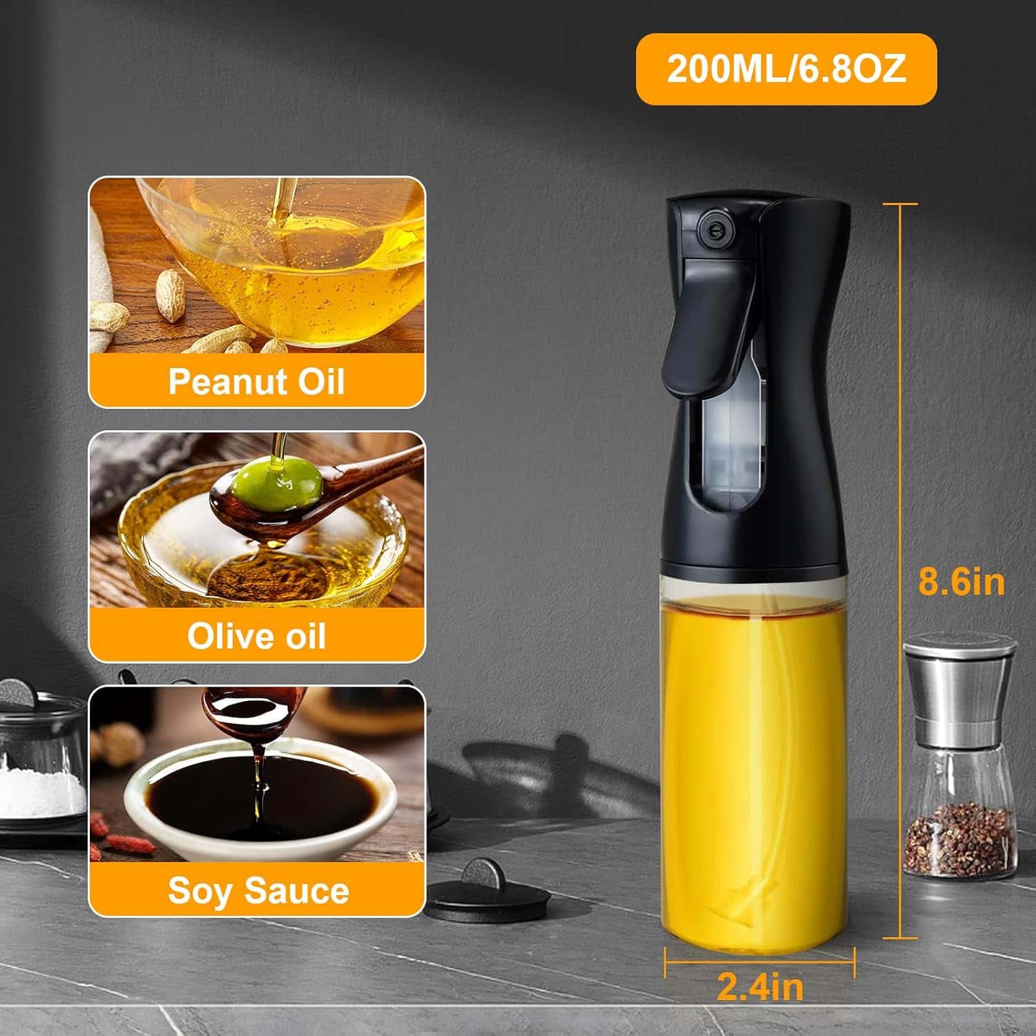 Olive oil spray bottle - Makfoul