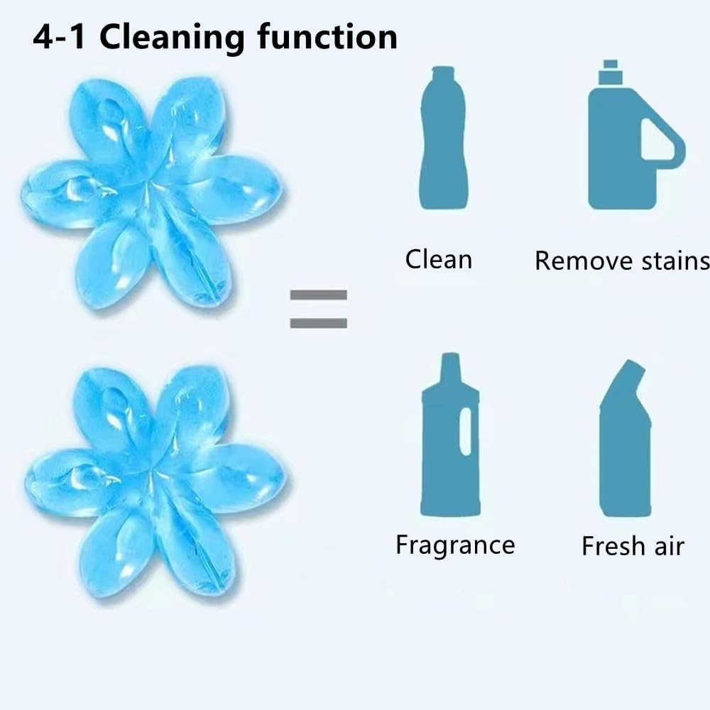 Toilet Gel Stamp ( 16 flowers ) - Makfoul