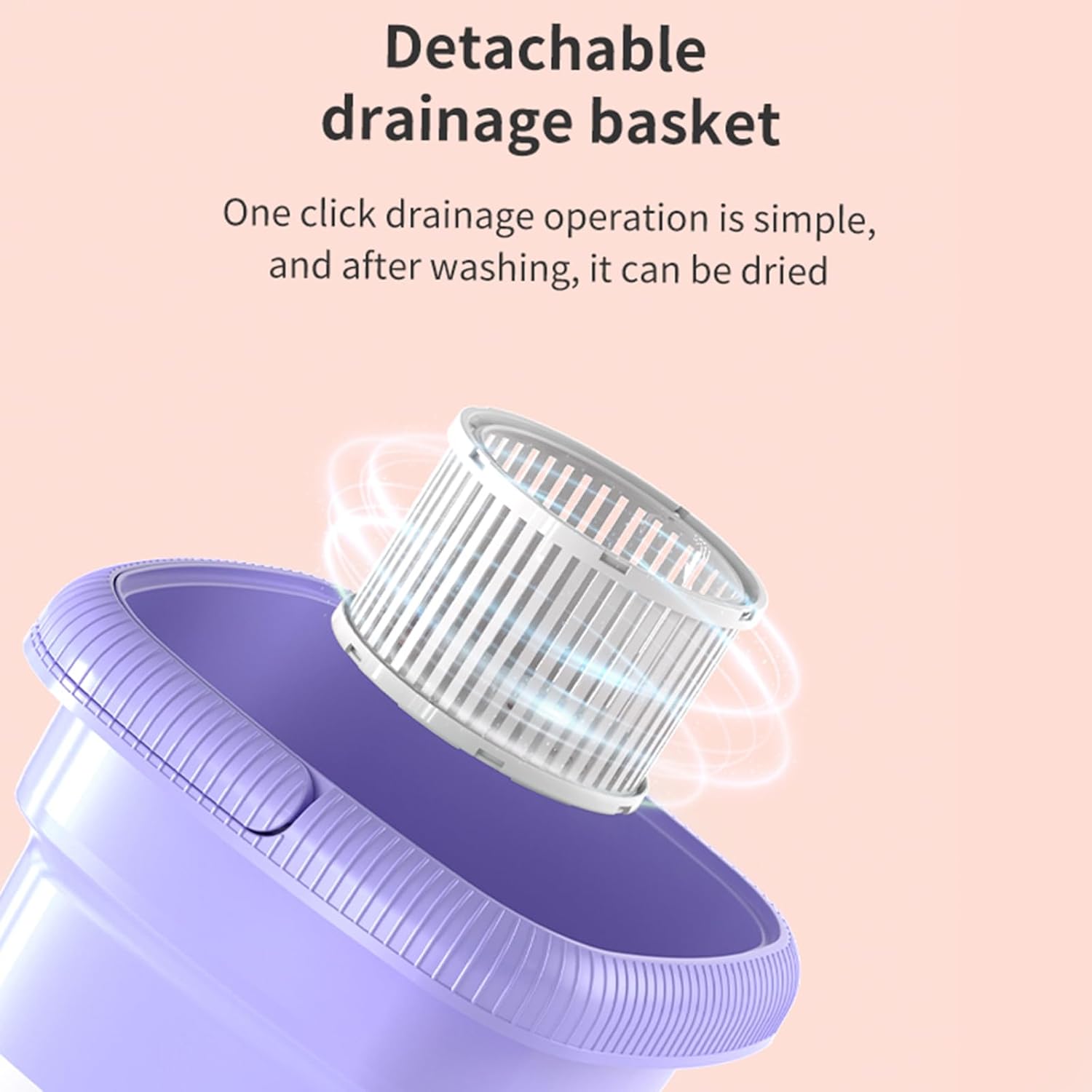 10 L Portable Washing Machine 60 Watt - Makfoul