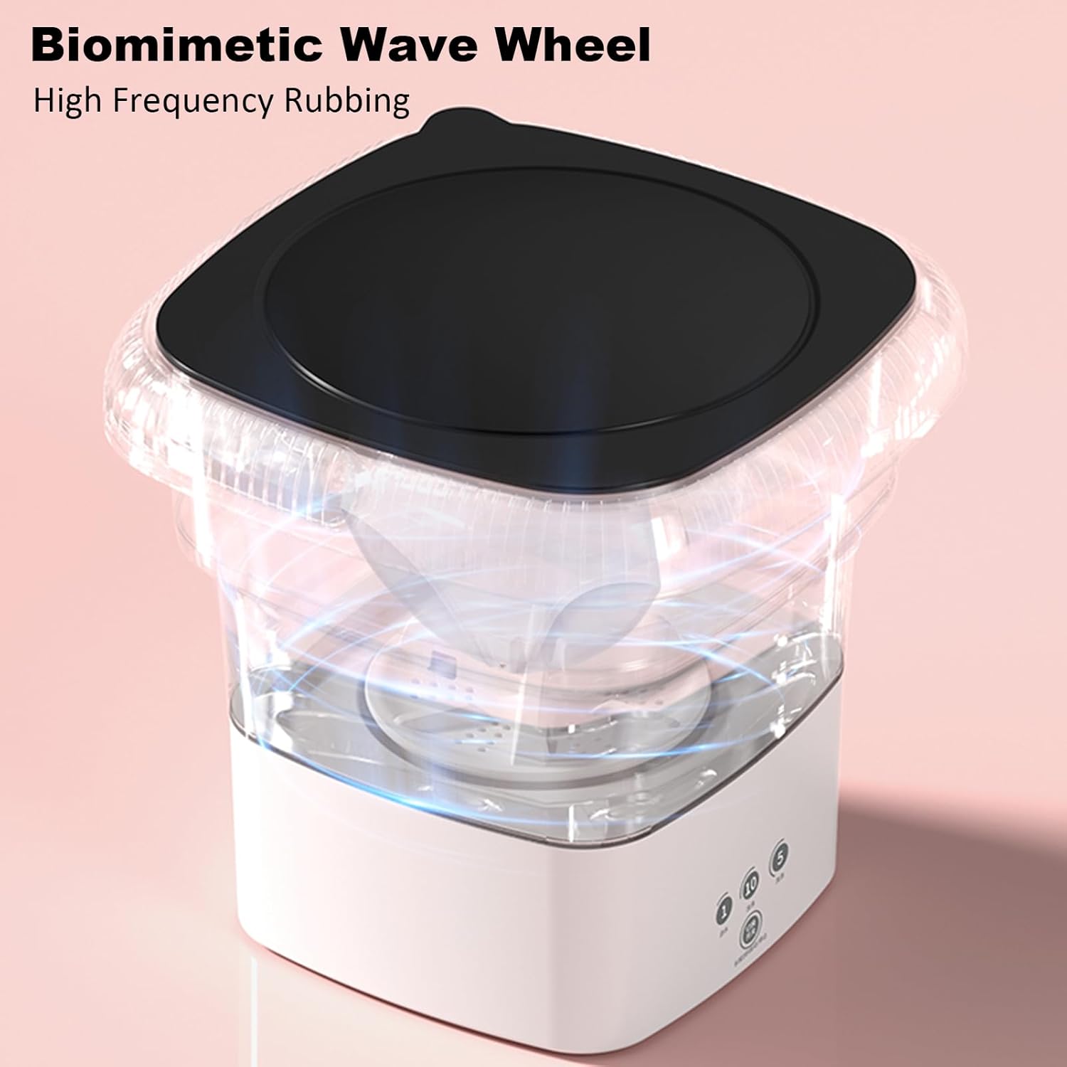 10 L Portable Washing Machine 60 Watt - Makfoul