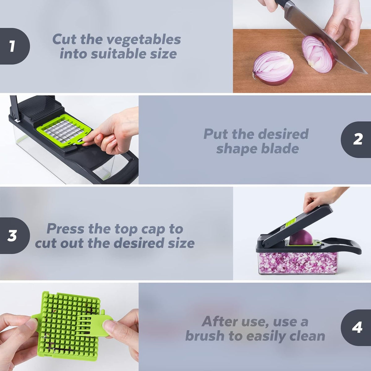 14 in 1 Vegetable Chopper - Makfoul
