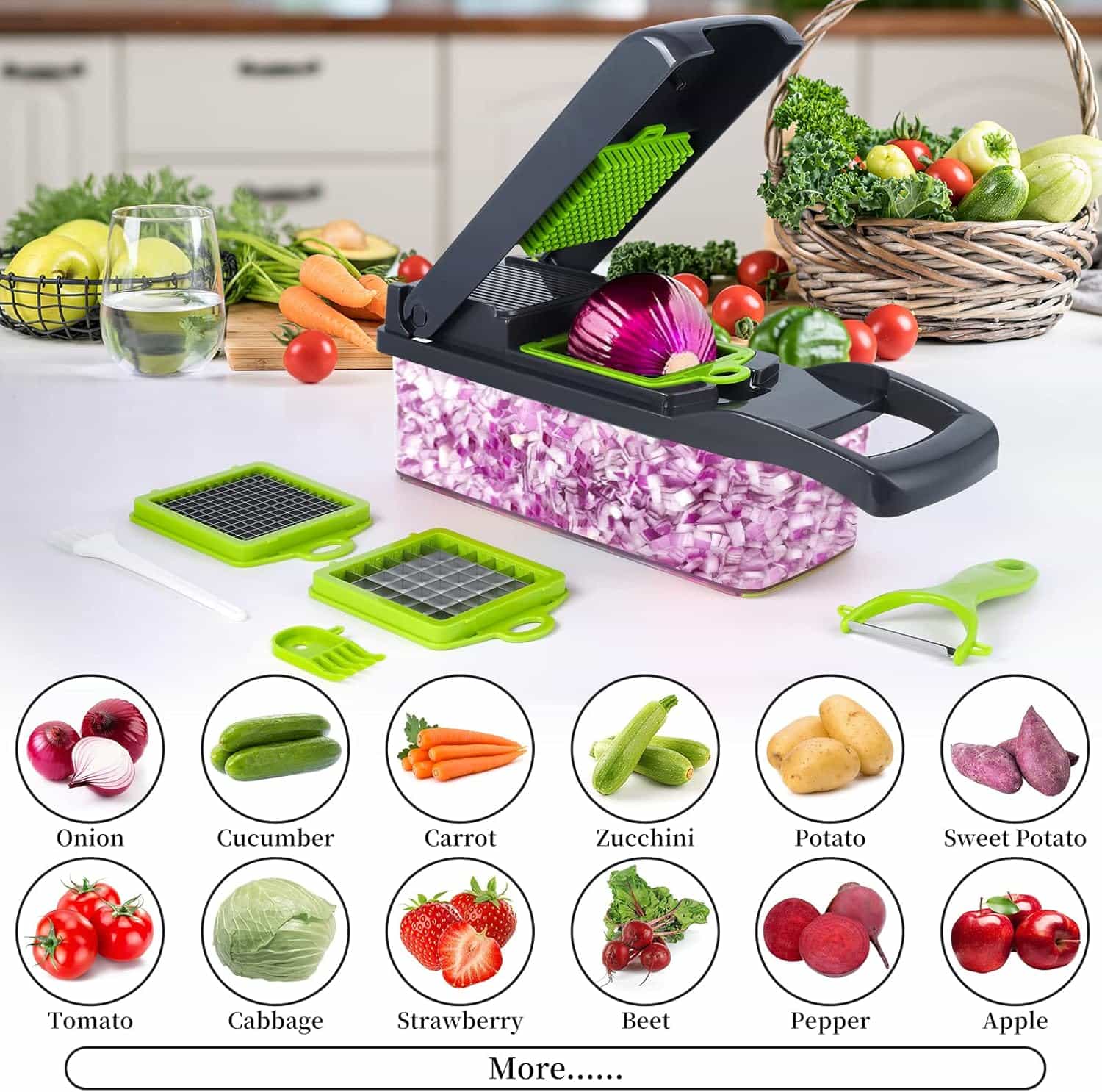 14 in 1 Vegetable Chopper - Makfoul