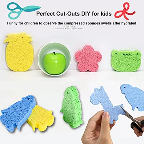 ( 15 PCS )Compressed Cellulose Sponges - Makfoul