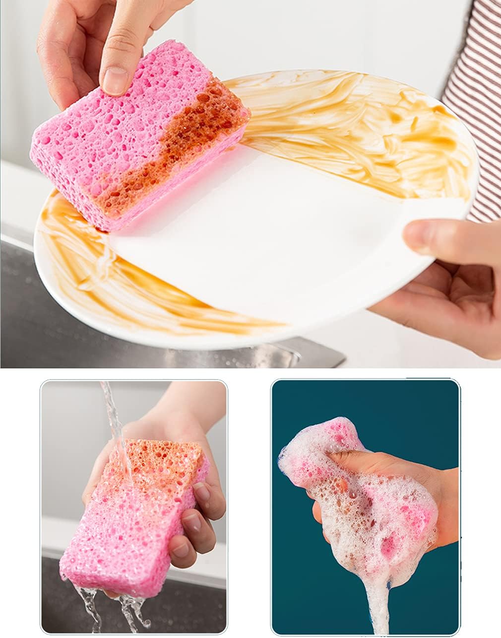 ( 15 PCS )Compressed Cellulose Sponges - Makfoul