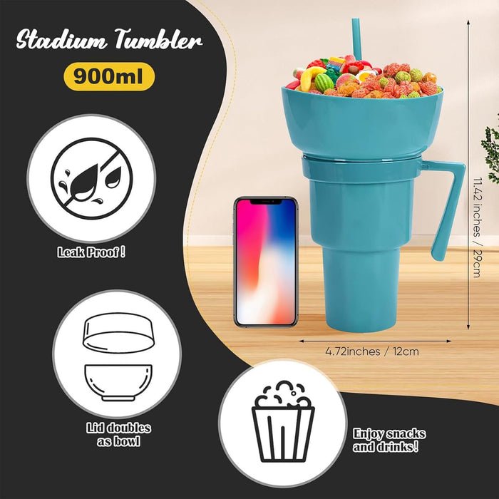 2 in 1 Snack &amp; Drink Cup - Makfoul