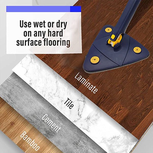 360° Rotatable Adjustable Cleaning Mop - Makfoul