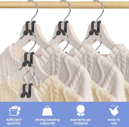 ( 40 PCS ) Clothes Hanger Connector Hooks - Makfoul