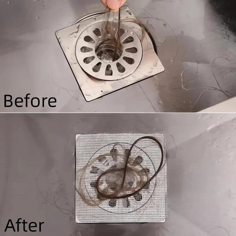 ( 40 pcs ) Shower Drain Hair Catcher - Makfoul