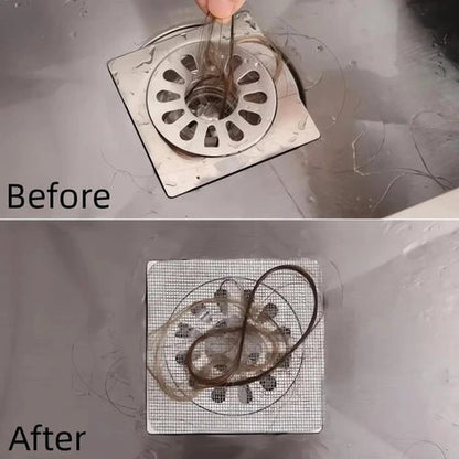 ( 40 pcs ) Shower Drain Hair Catcher - Makfoul
