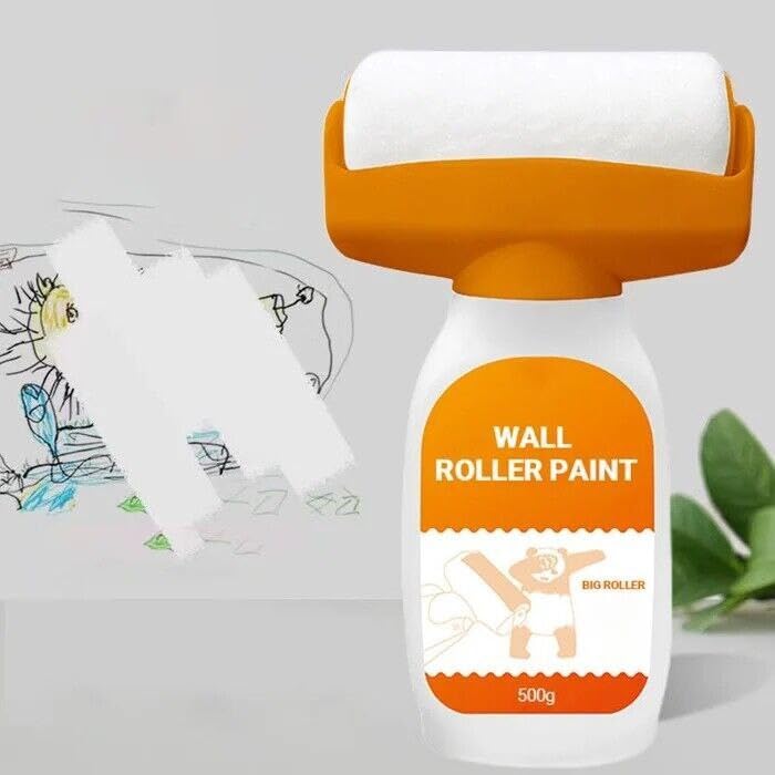 Small Roller Brush Repair ( 500 gram , white )
