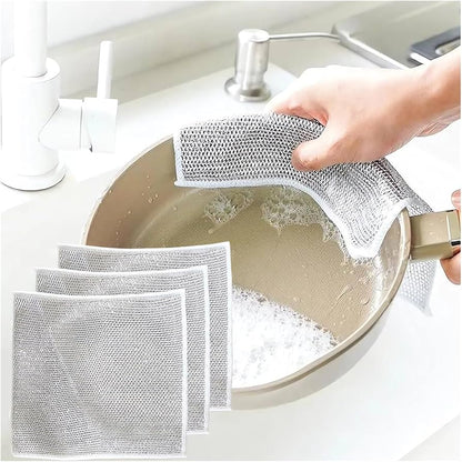 ( 6 pcs ) Microfiber Cleaning Dishcloth - Makfoul