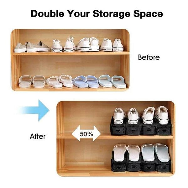 ( 6 pcs ) Shoe stacker Space - Makfoul