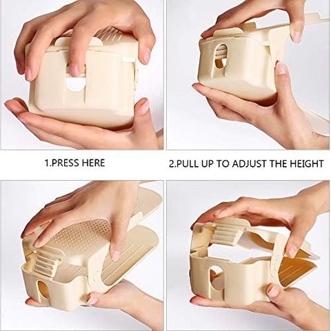 ( 6 pcs ) Shoe stacker Space - Makfoul