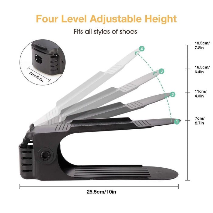 ( 6 pcs ) Shoe stacker Space - Makfoul