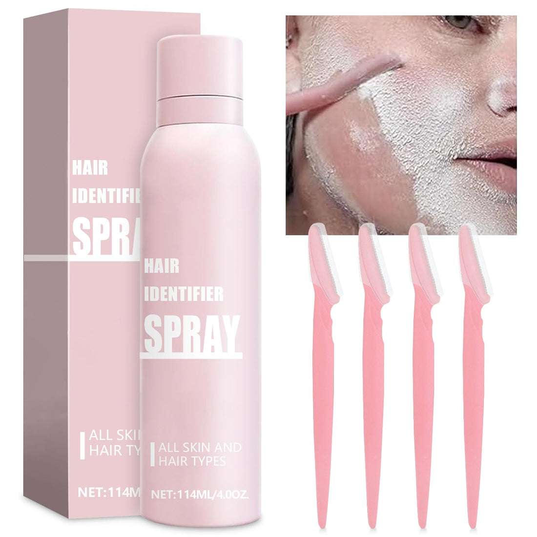 Hair identifier Spray