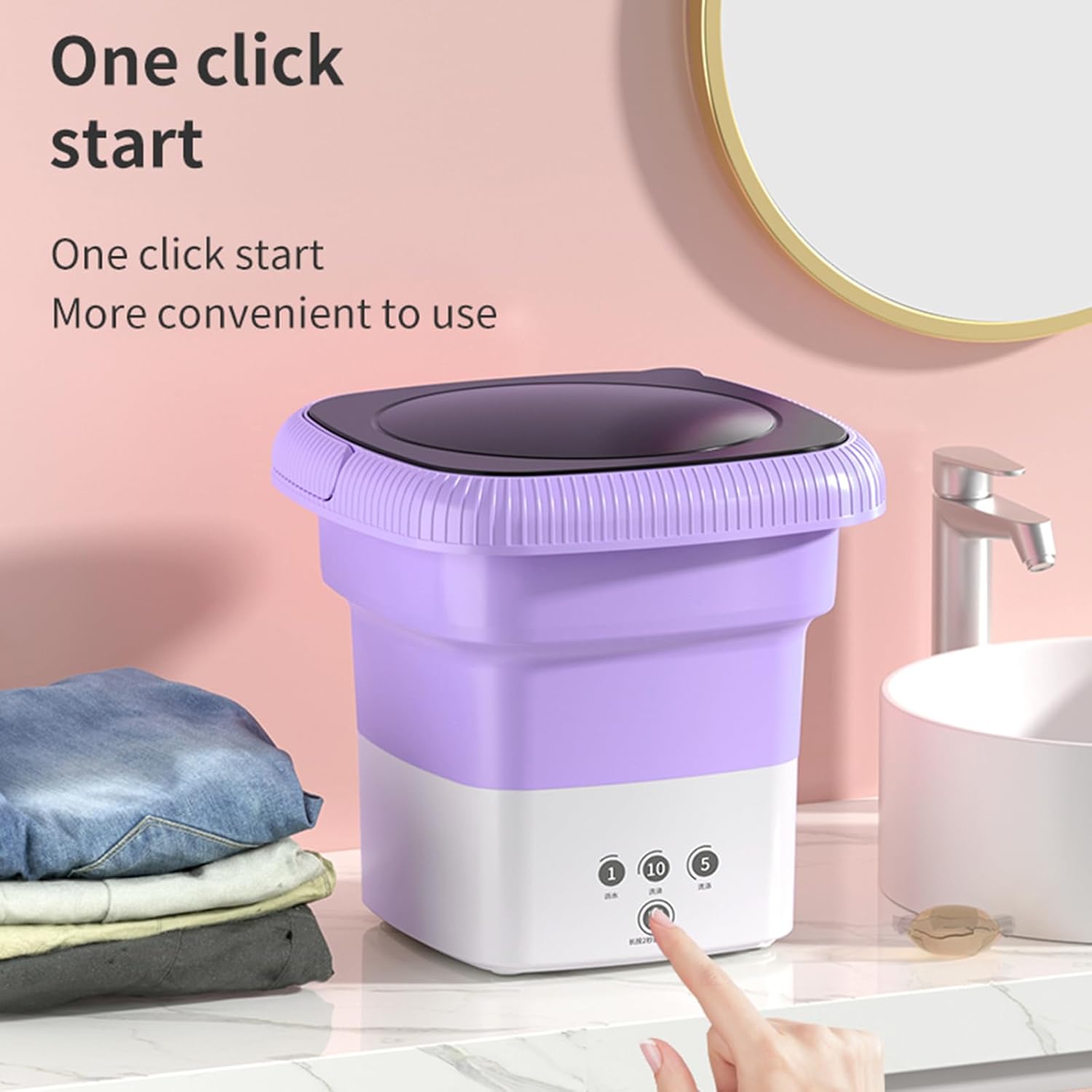 10 L Portable Washing Machine 60 Watt