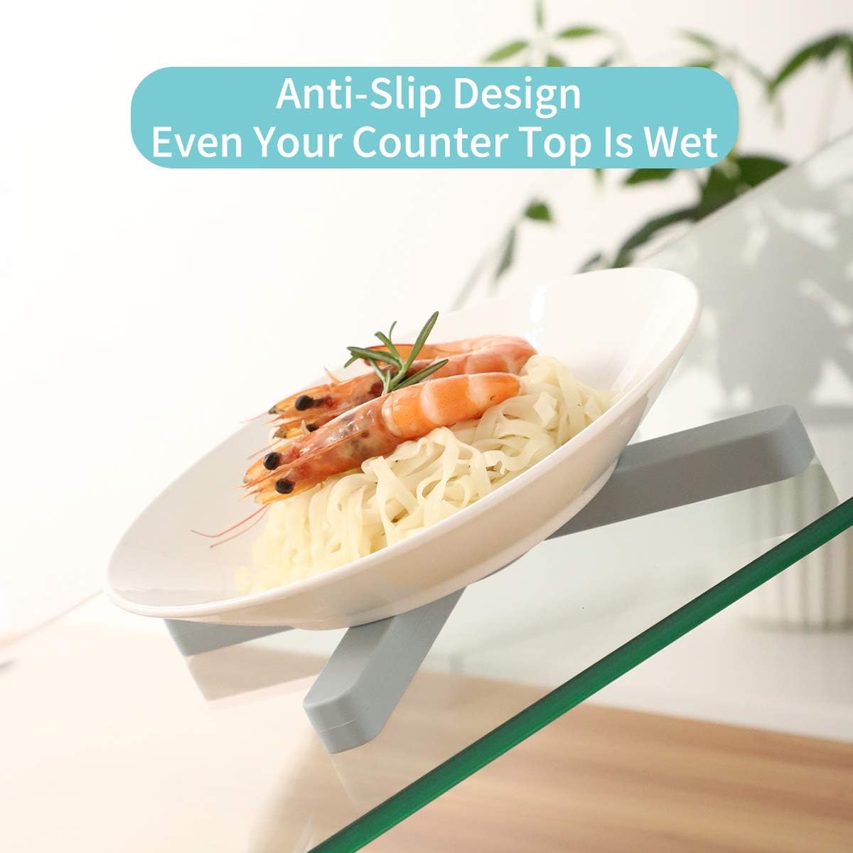 Foldable Silicone Trivets ( 5 pcs )