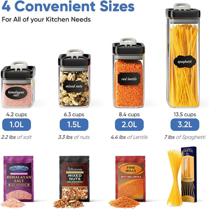 7 in 1 Pieces Dry Food Storage - Makfoul