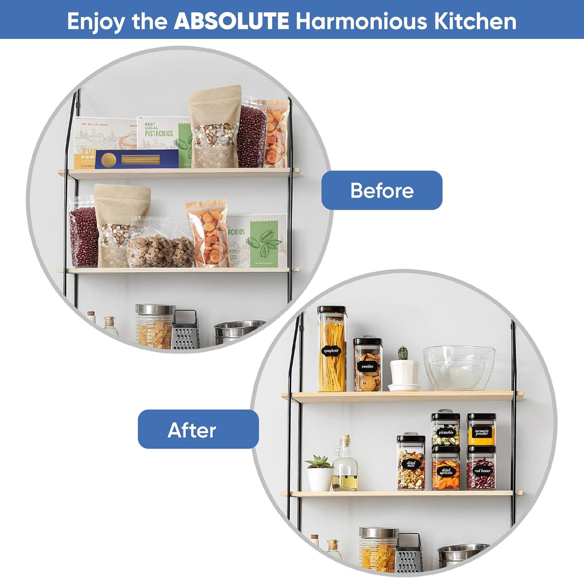 7 in 1 Pieces Dry Food Storage - Makfoul