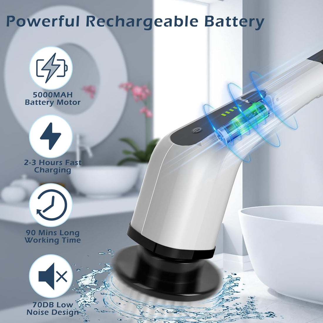 8 in 1 multifunctional cleaning brush