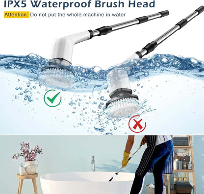 8 in 1 multifunctional cleaning brush