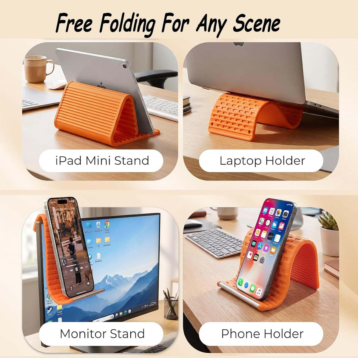 Flexible Silicone Phone Stand
