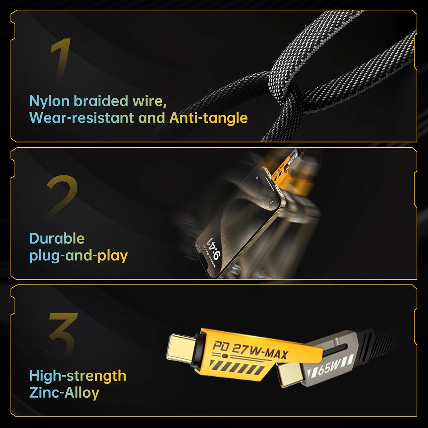 4 in 1 Super Fast Charger + ADAPTER