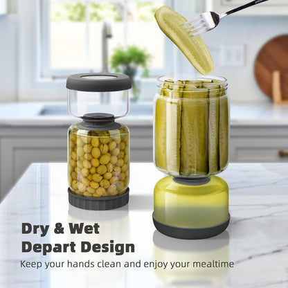 Pickle and Olives Jar