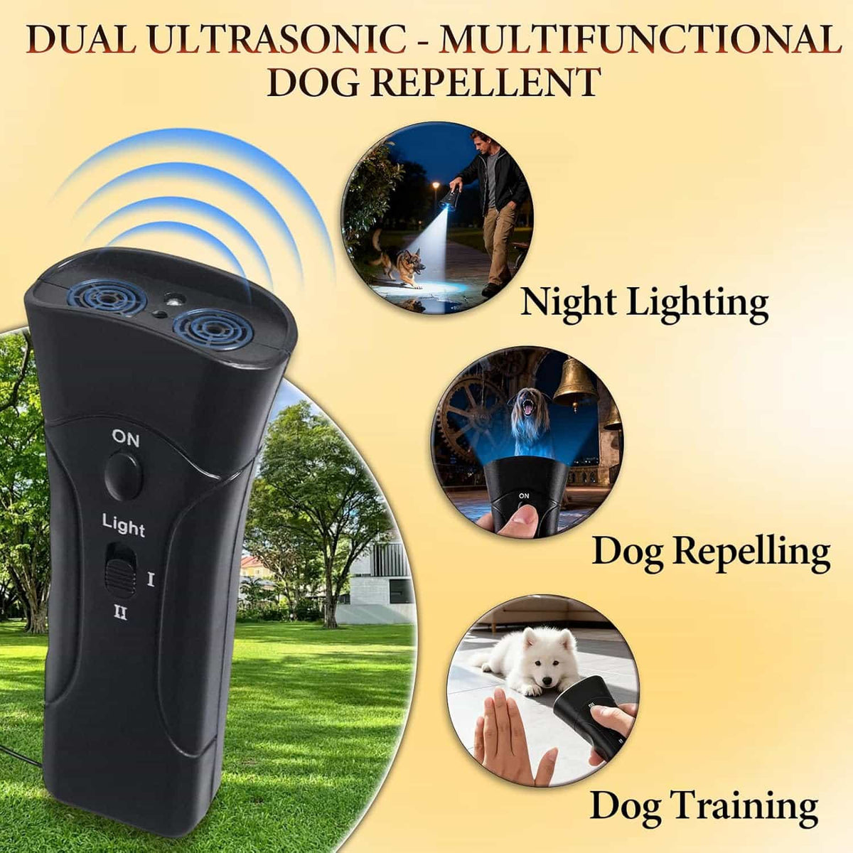 Super Ultrasonic Dog Chaser