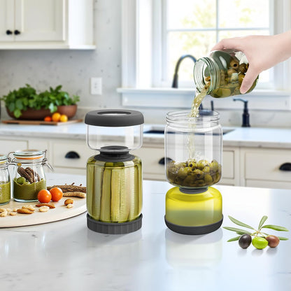 Pickle and Olives Jar