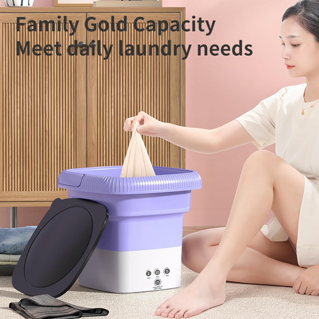 10 L Portable Washing Machine 60 Watt
