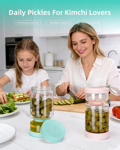 Pickle and Olives Jar