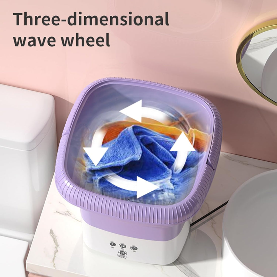 10 L Portable Washing Machine 60 Watt