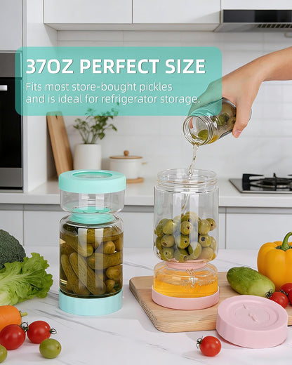 Pickle and Olives Jar