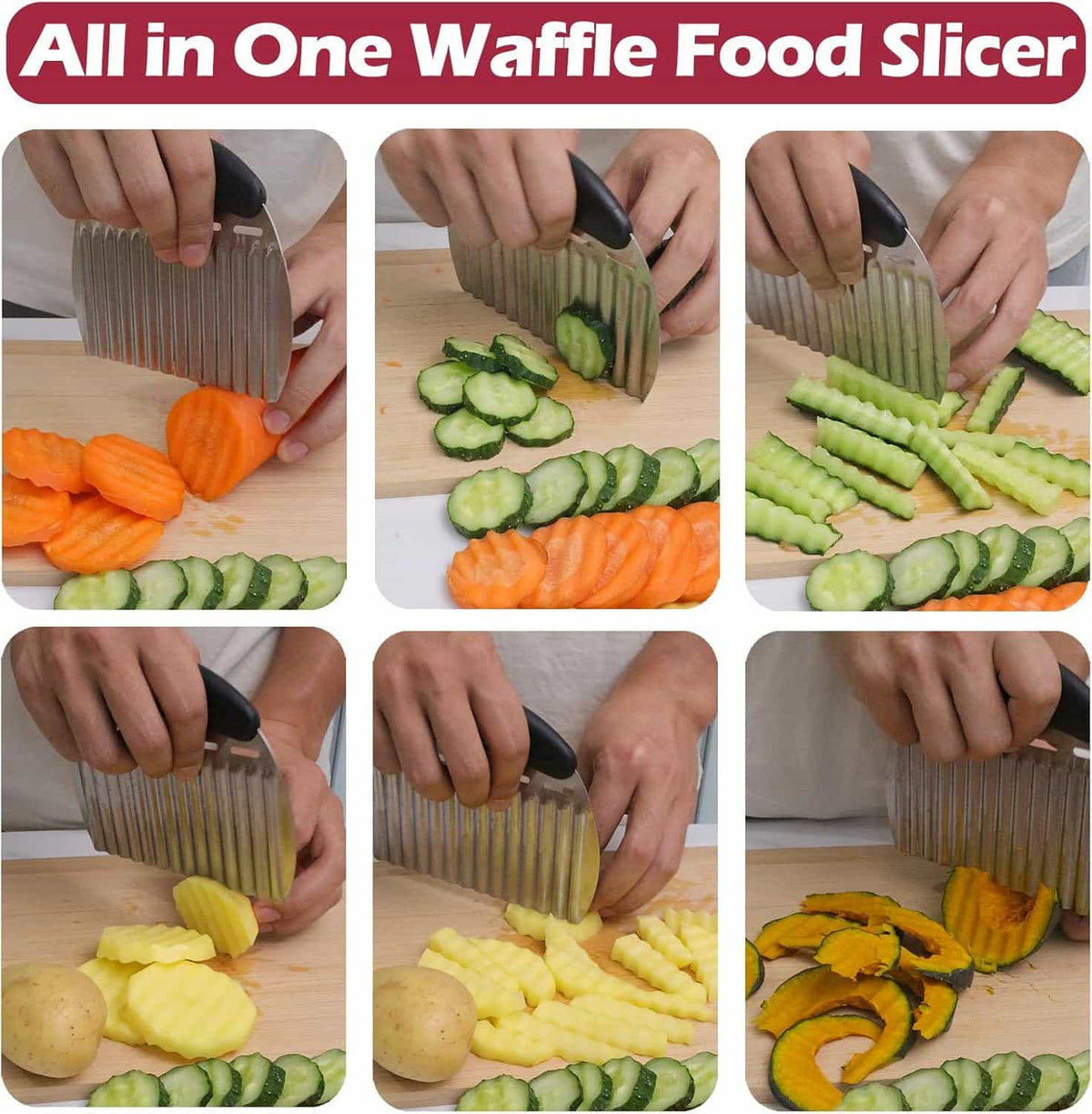 wavy potato cutter
