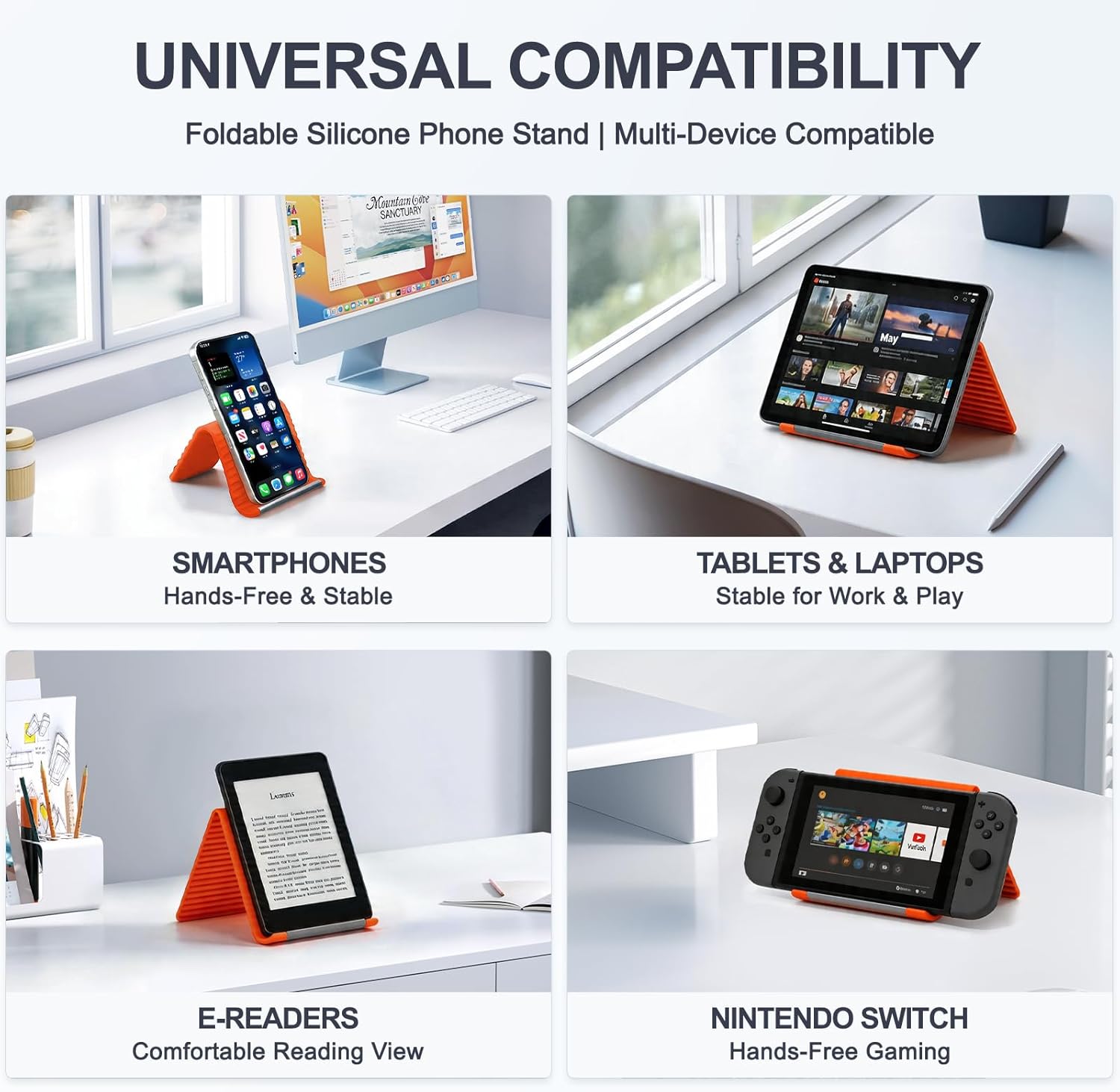 Flexible Silicone Phone Stand