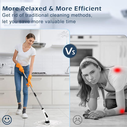8 in 1 multifunctional cleaning brush