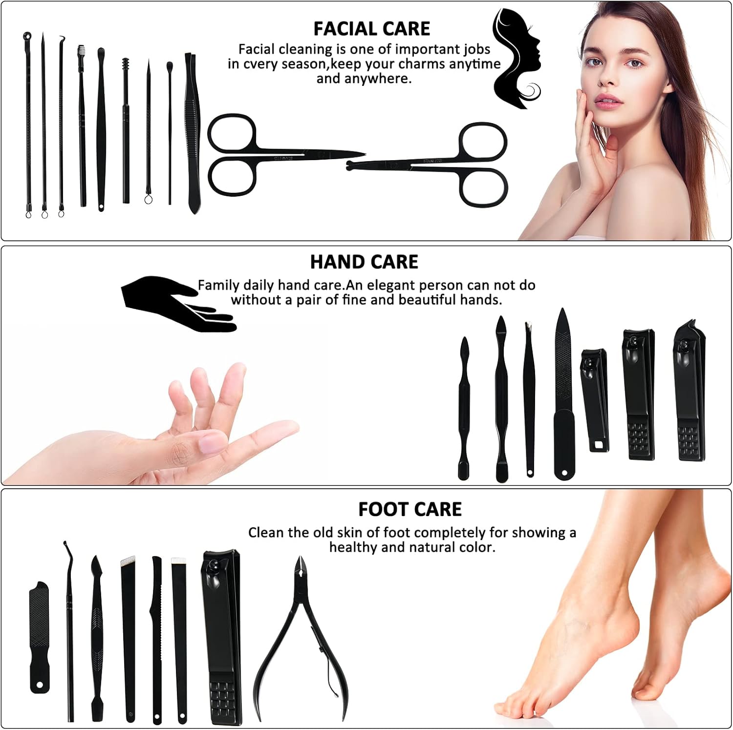 25-pcs Manicure &amp; Pedicure Kit