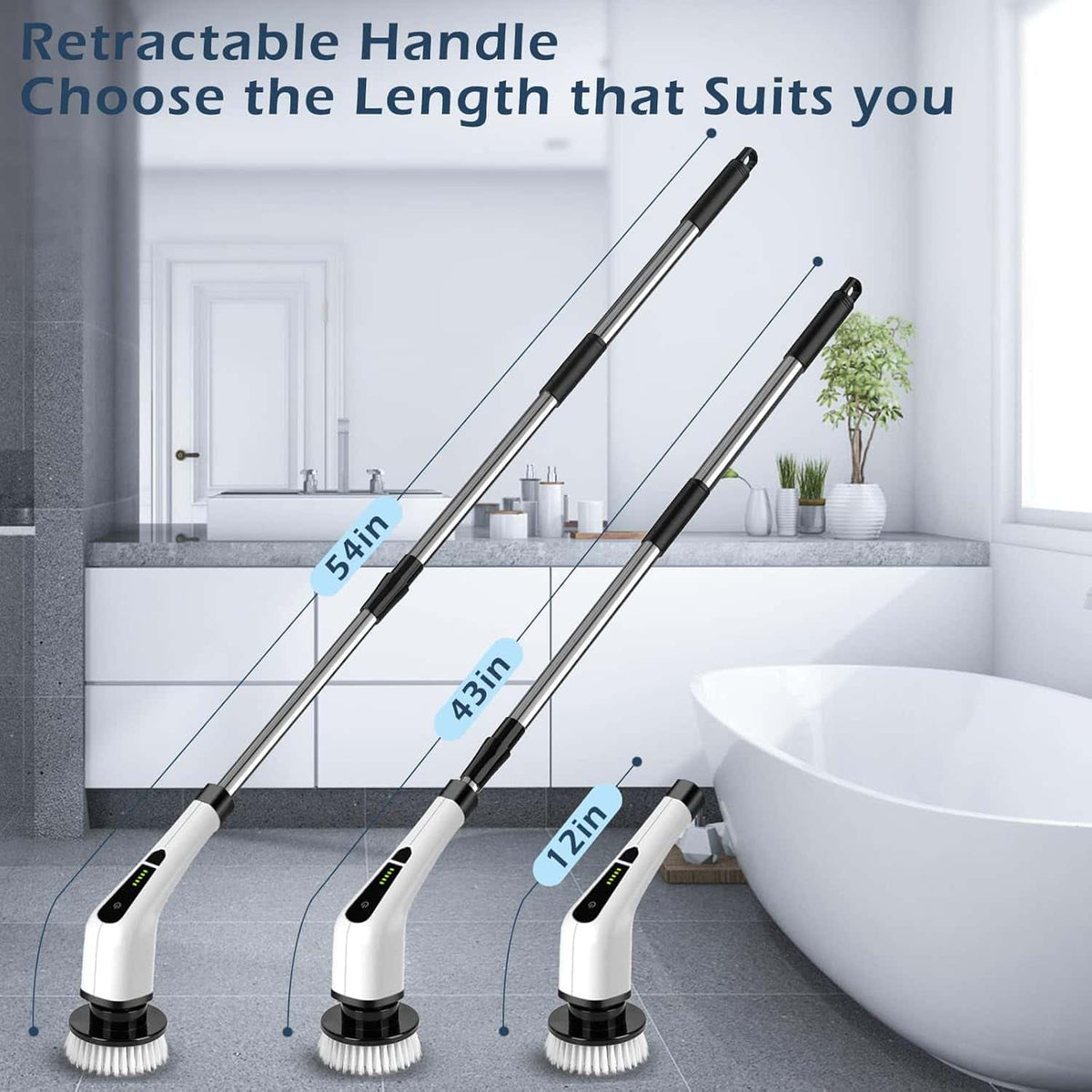 8 in 1 multifunctional cleaning brush - Makfoul