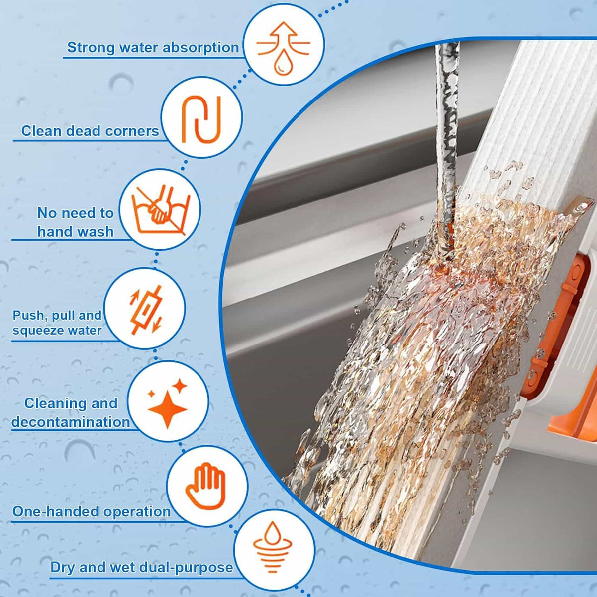 Mini Cleaning Mop ( 2 PCS )
