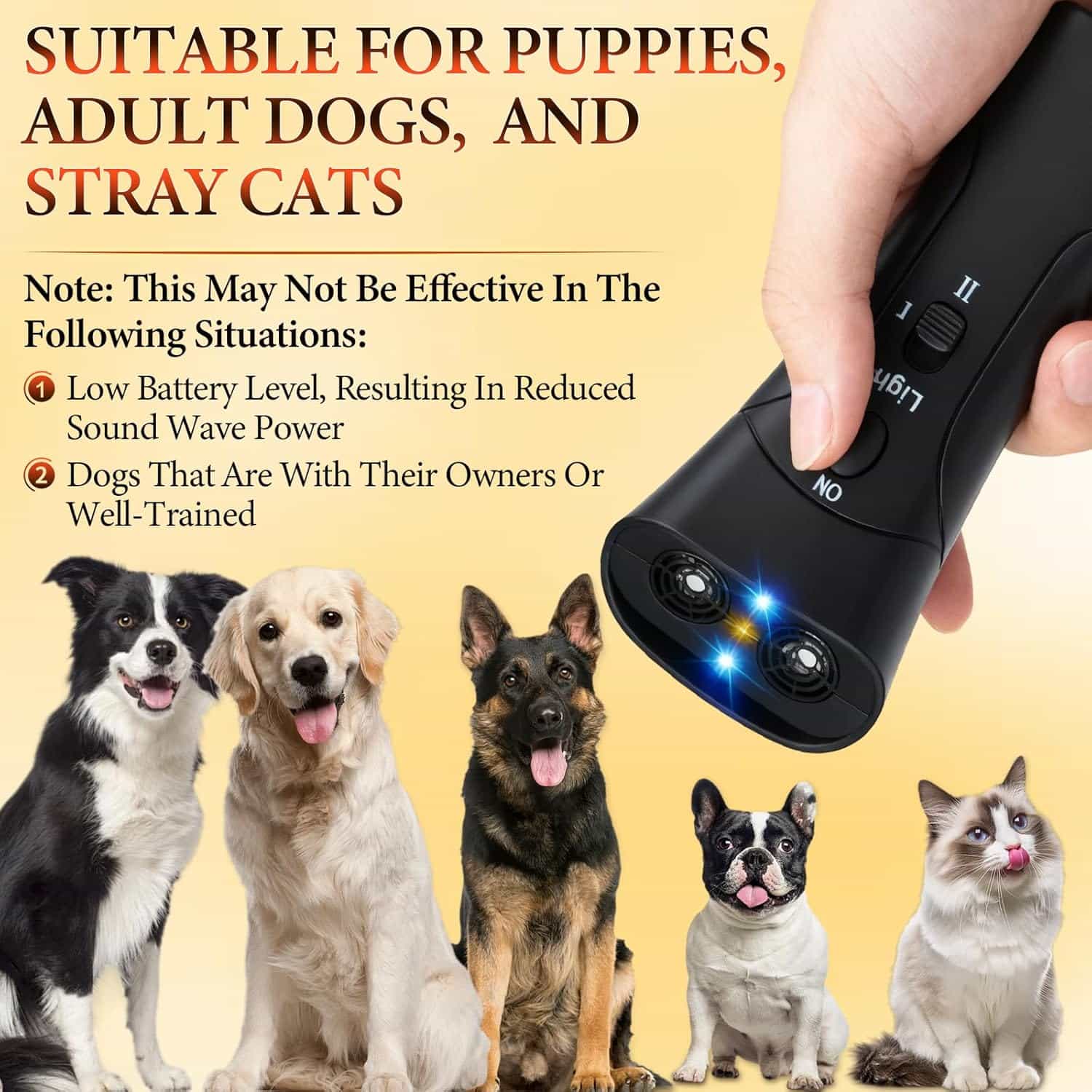 Super Ultrasonic Dog Chaser