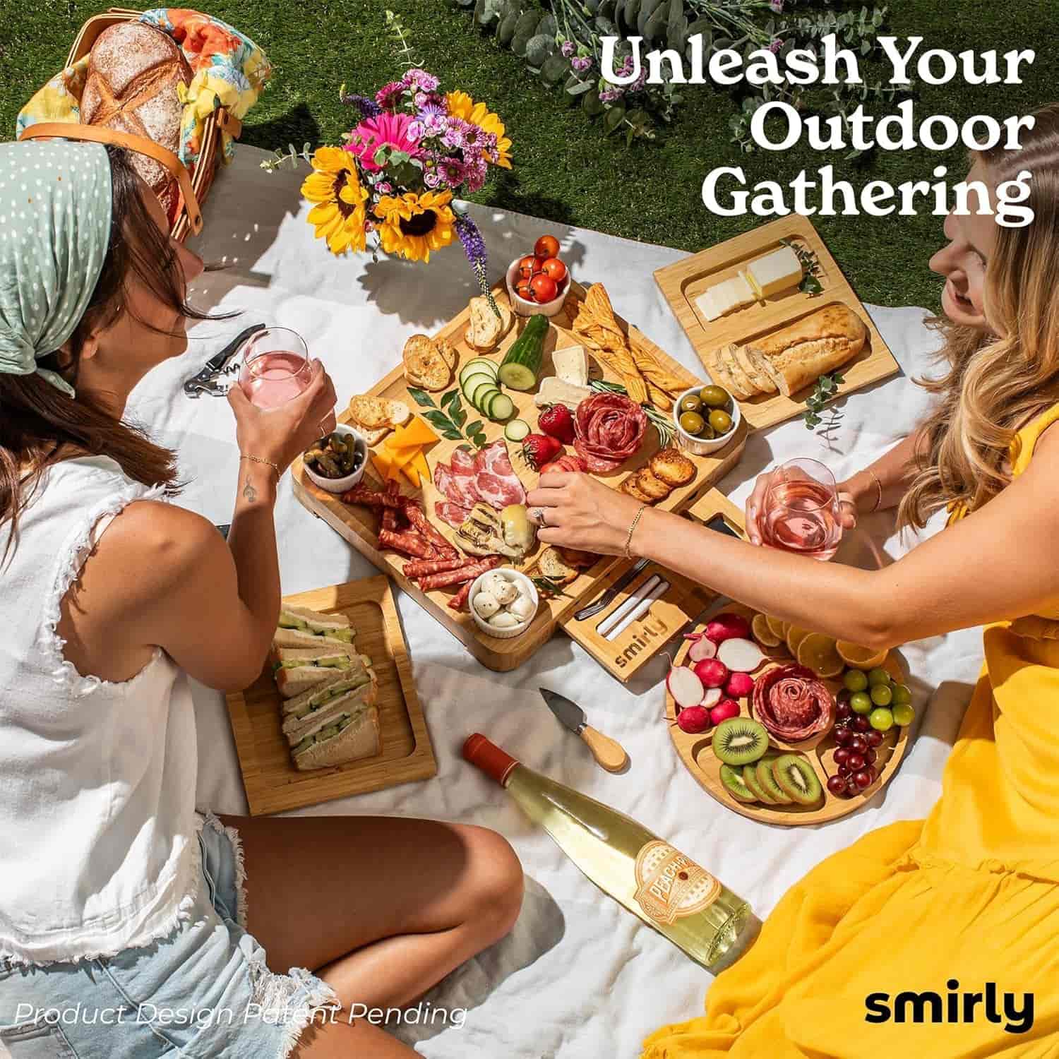 Meat and Cheese Board Set with Charcuterie